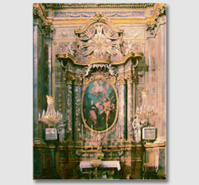 La cappella di San Antonio e San Giovanni Battista del Santuario di Sommariva del Bosco